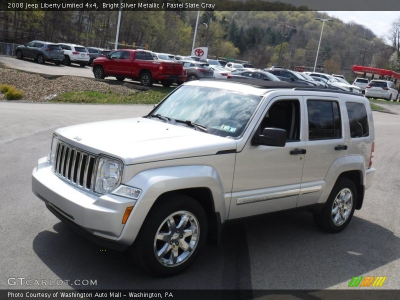 Bright Silver Metallic / Pastel Slate Gray 2008 Jeep Liberty Limited 4x4