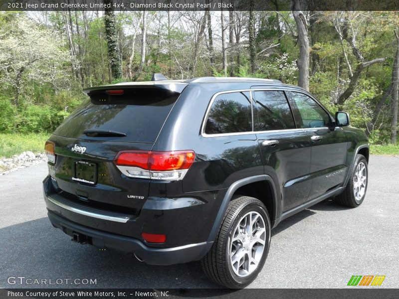 Diamond Black Crystal Pearl / Black 2021 Jeep Grand Cherokee Limited 4x4