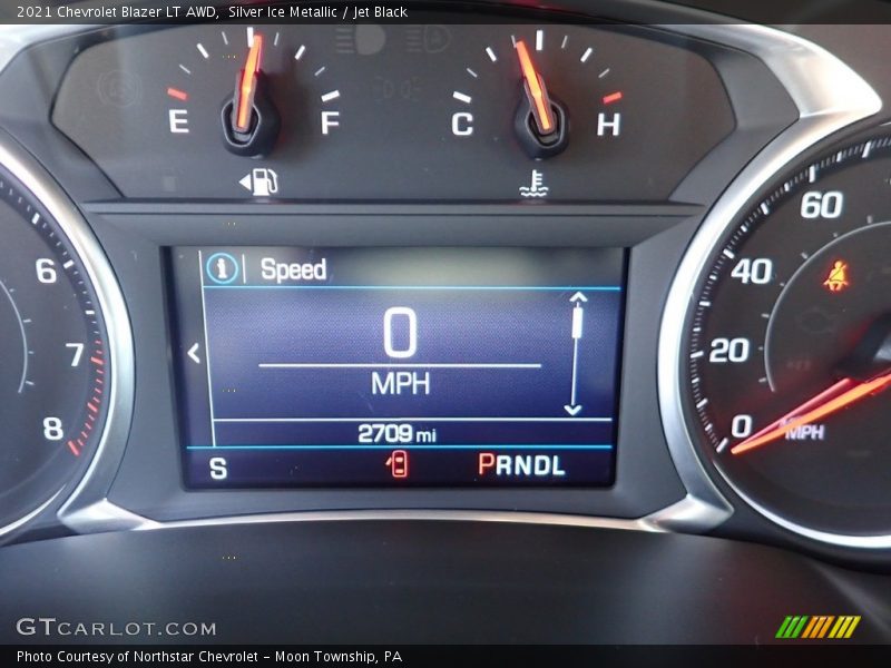 Silver Ice Metallic / Jet Black 2021 Chevrolet Blazer LT AWD