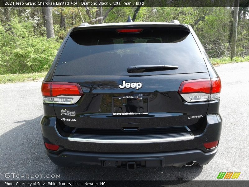Diamond Black Crystal Pearl / Black 2021 Jeep Grand Cherokee Limited 4x4