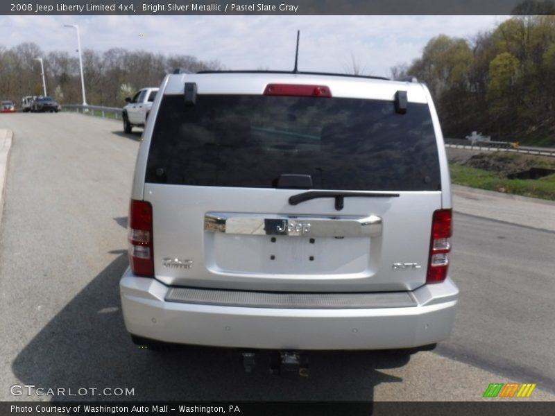 Bright Silver Metallic / Pastel Slate Gray 2008 Jeep Liberty Limited 4x4