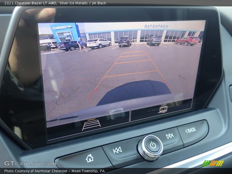 Silver Ice Metallic / Jet Black 2021 Chevrolet Blazer LT AWD
