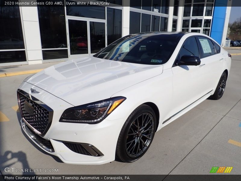 2020 Genesis G80 AWD Uyuni White