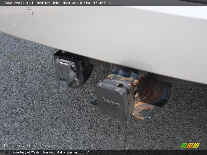 Bright Silver Metallic / Pastel Slate Gray 2008 Jeep Liberty Limited 4x4