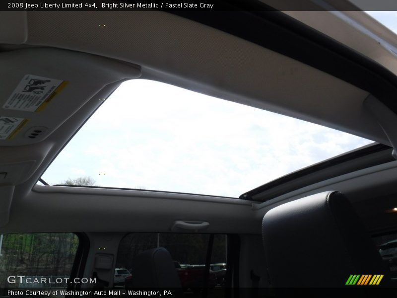 Bright Silver Metallic / Pastel Slate Gray 2008 Jeep Liberty Limited 4x4