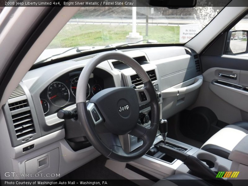 Bright Silver Metallic / Pastel Slate Gray 2008 Jeep Liberty Limited 4x4