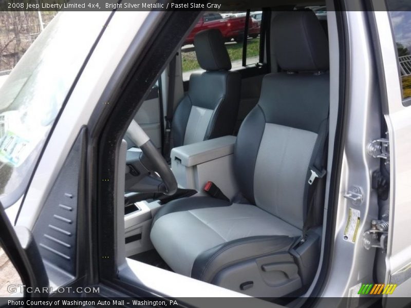 Bright Silver Metallic / Pastel Slate Gray 2008 Jeep Liberty Limited 4x4