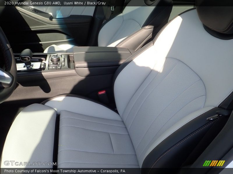 Front Seat of 2020 Genesis G80 AWD