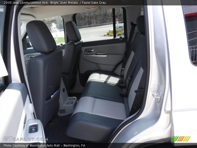 Bright Silver Metallic / Pastel Slate Gray 2008 Jeep Liberty Limited 4x4