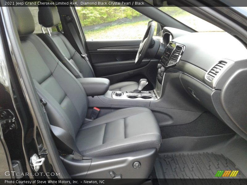 Diamond Black Crystal Pearl / Black 2021 Jeep Grand Cherokee Limited 4x4