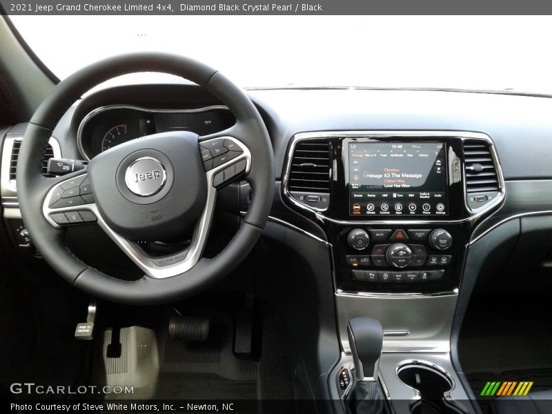 Diamond Black Crystal Pearl / Black 2021 Jeep Grand Cherokee Limited 4x4