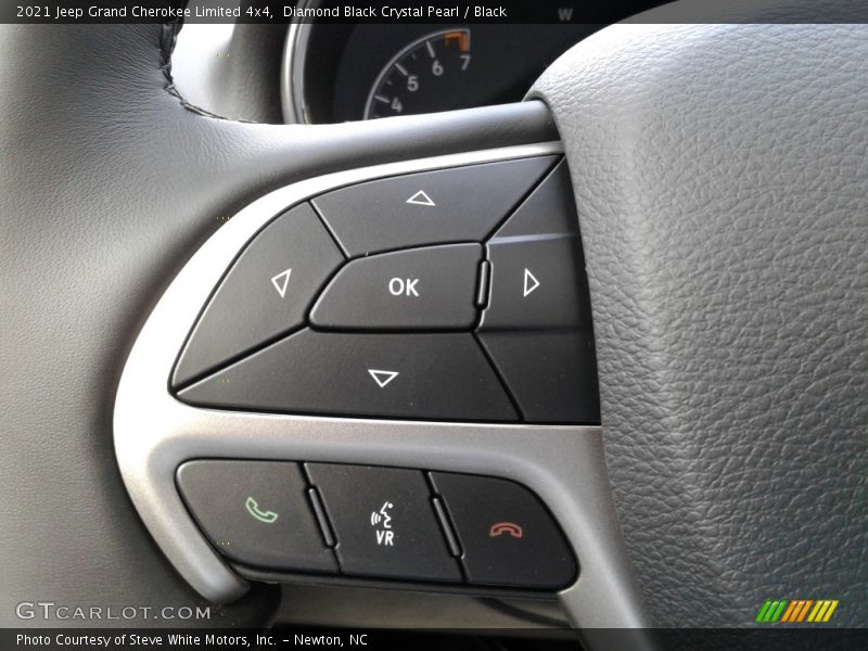 Diamond Black Crystal Pearl / Black 2021 Jeep Grand Cherokee Limited 4x4