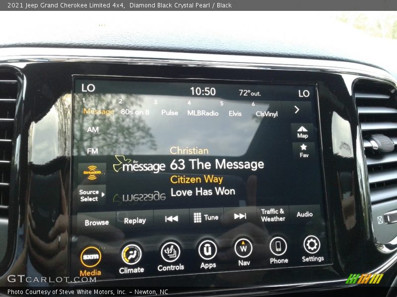 Diamond Black Crystal Pearl / Black 2021 Jeep Grand Cherokee Limited 4x4