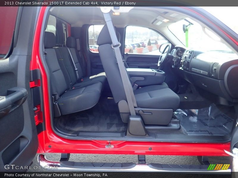 Victory Red / Ebony 2013 Chevrolet Silverado 1500 LT Extended Cab 4x4