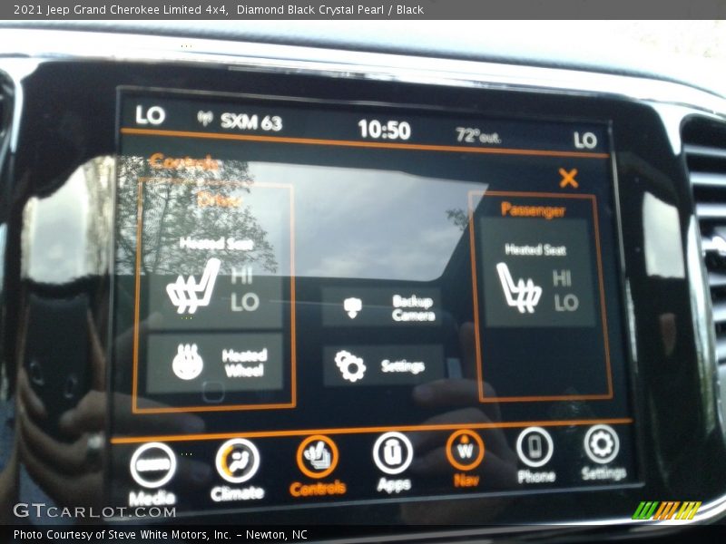 Diamond Black Crystal Pearl / Black 2021 Jeep Grand Cherokee Limited 4x4