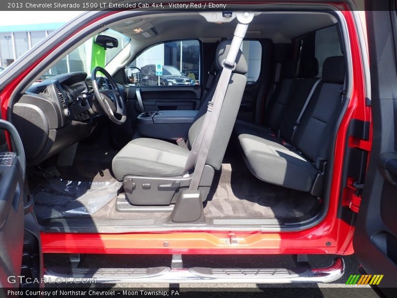 Victory Red / Ebony 2013 Chevrolet Silverado 1500 LT Extended Cab 4x4