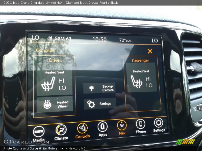 Diamond Black Crystal Pearl / Black 2021 Jeep Grand Cherokee Limited 4x4