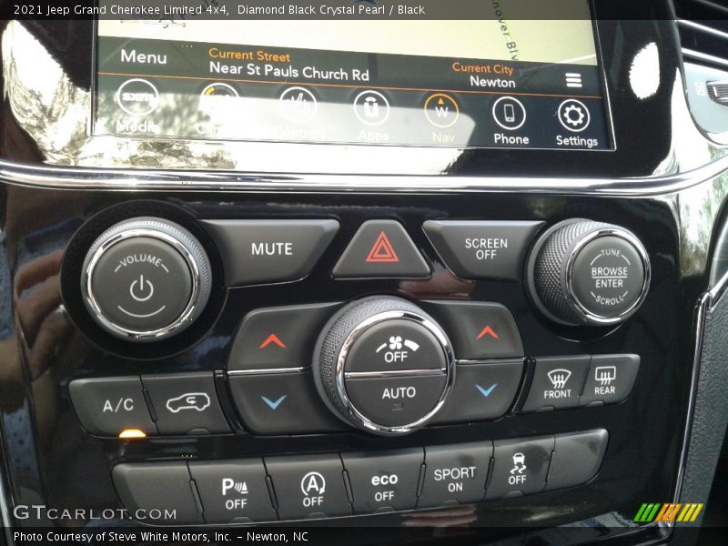 Diamond Black Crystal Pearl / Black 2021 Jeep Grand Cherokee Limited 4x4