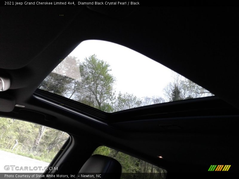 Diamond Black Crystal Pearl / Black 2021 Jeep Grand Cherokee Limited 4x4