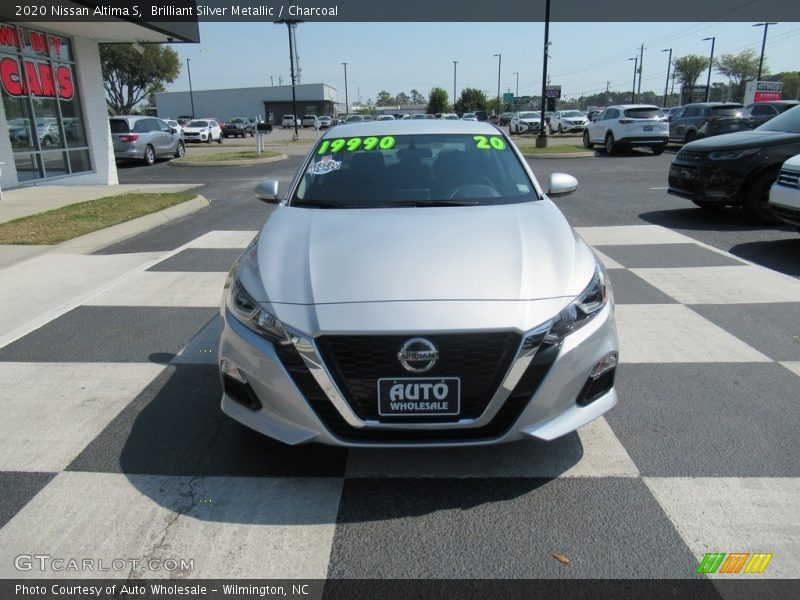 Brilliant Silver Metallic / Charcoal 2020 Nissan Altima S