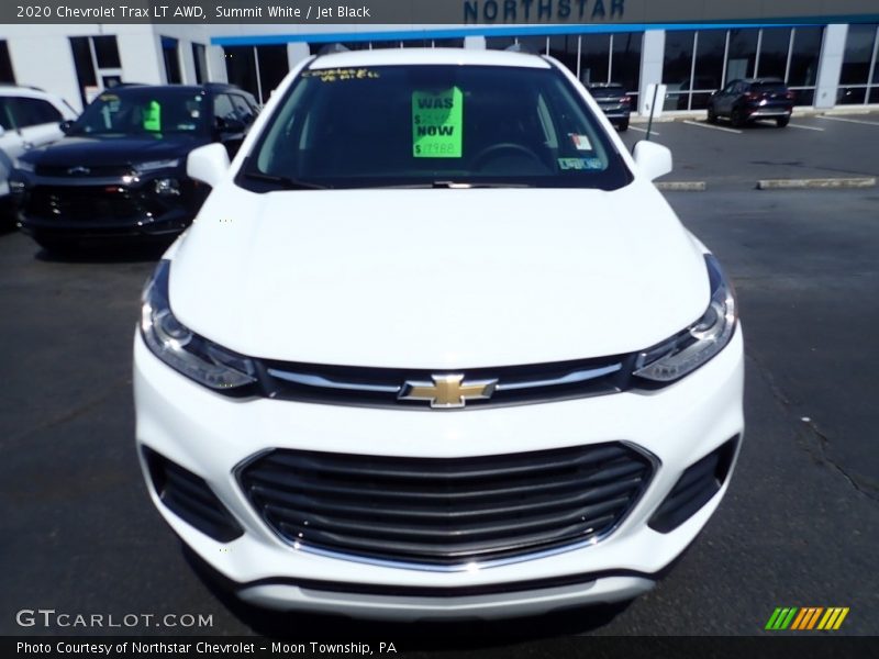 Summit White / Jet Black 2020 Chevrolet Trax LT AWD