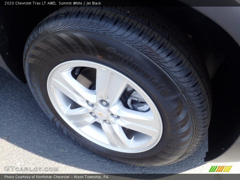 Summit White / Jet Black 2020 Chevrolet Trax LT AWD