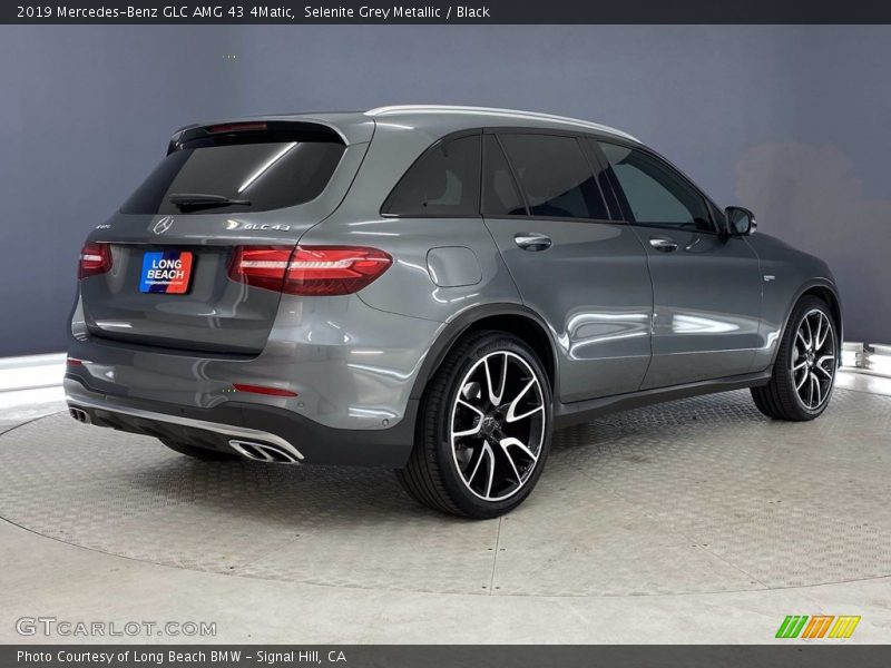 Selenite Grey Metallic / Black 2019 Mercedes-Benz GLC AMG 43 4Matic