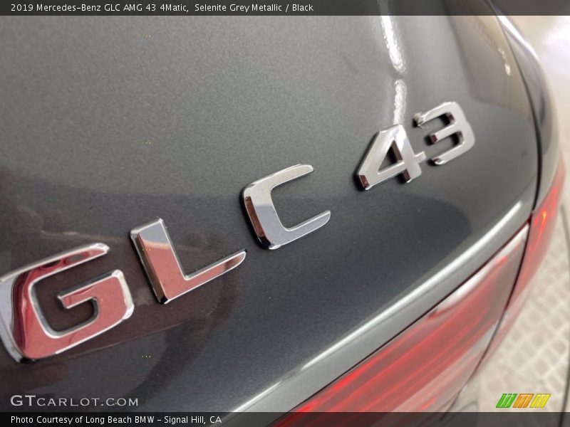 Selenite Grey Metallic / Black 2019 Mercedes-Benz GLC AMG 43 4Matic