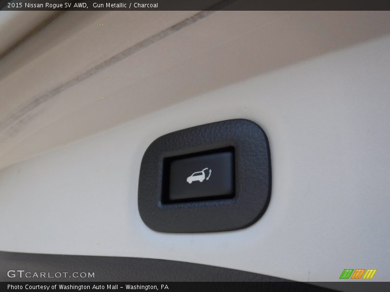 Gun Metallic / Charcoal 2015 Nissan Rogue SV AWD