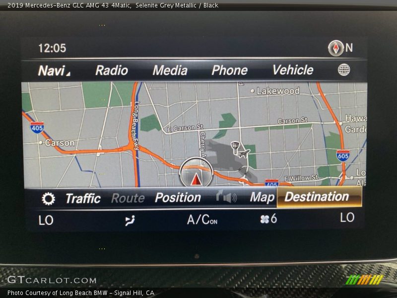 Selenite Grey Metallic / Black 2019 Mercedes-Benz GLC AMG 43 4Matic