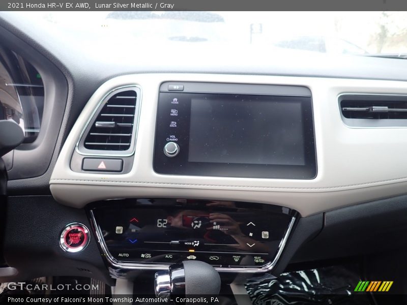 Lunar Silver Metallic / Gray 2021 Honda HR-V EX AWD