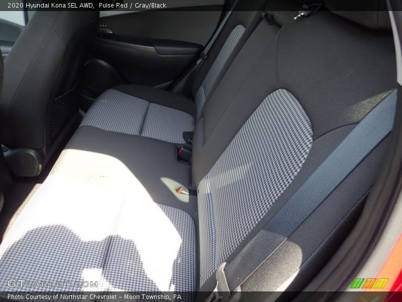 Pulse Red / Gray/Black 2020 Hyundai Kona SEL AWD