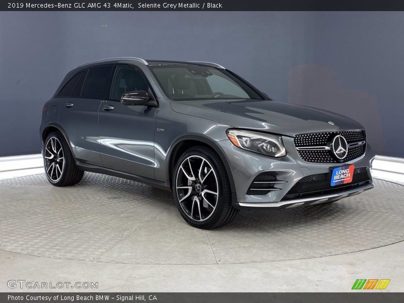 Selenite Grey Metallic / Black 2019 Mercedes-Benz GLC AMG 43 4Matic