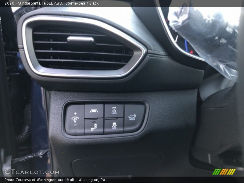 Stormy Sea / Black 2020 Hyundai Santa Fe SEL AWD