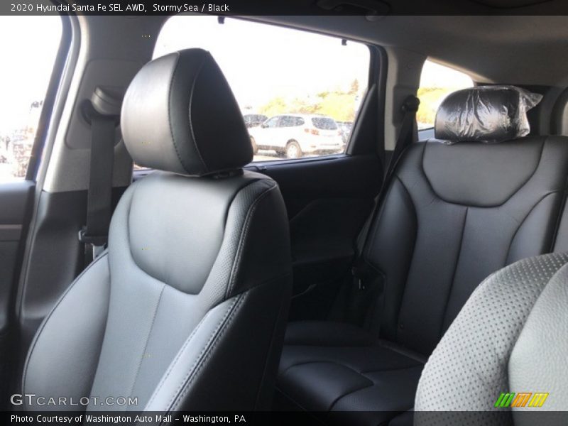 Stormy Sea / Black 2020 Hyundai Santa Fe SEL AWD