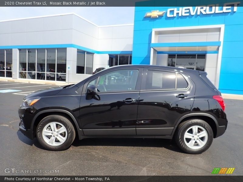 Mosaic Black Metallic / Jet Black 2020 Chevrolet Trax LS