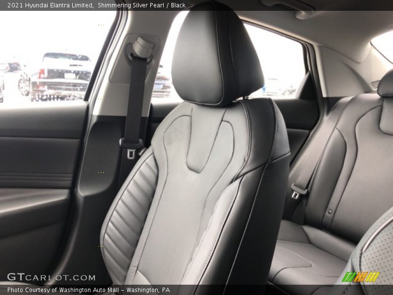 Front Seat of 2021 Elantra Limited