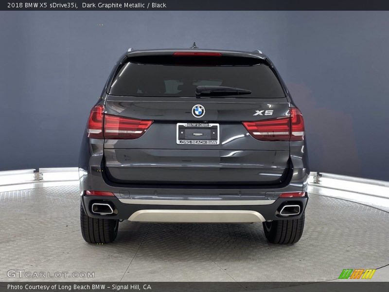 Dark Graphite Metallic / Black 2018 BMW X5 sDrive35i