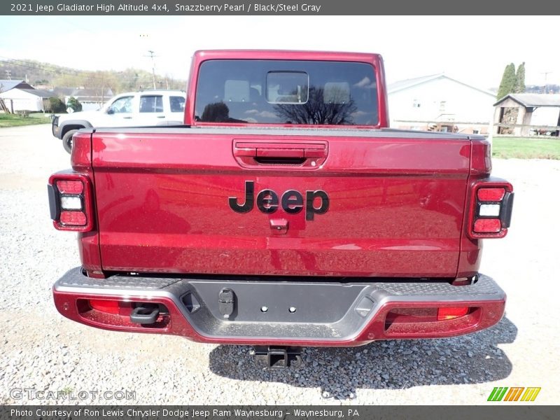 Snazzberry Pearl / Black/Steel Gray 2021 Jeep Gladiator High Altitude 4x4