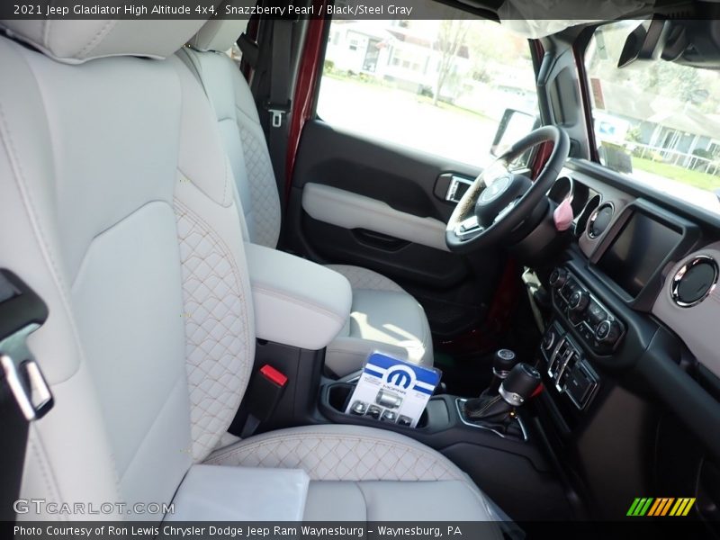 Snazzberry Pearl / Black/Steel Gray 2021 Jeep Gladiator High Altitude 4x4