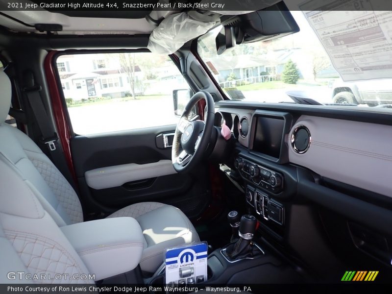 Snazzberry Pearl / Black/Steel Gray 2021 Jeep Gladiator High Altitude 4x4