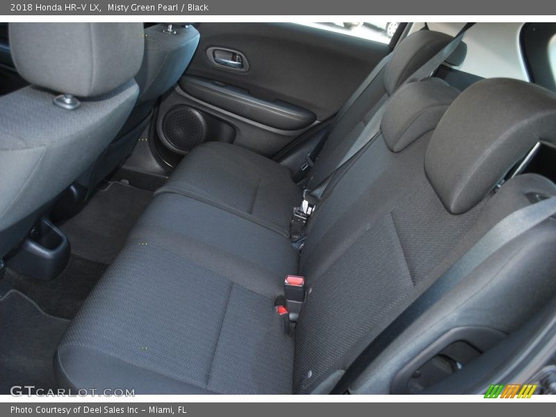 Misty Green Pearl / Black 2018 Honda HR-V LX