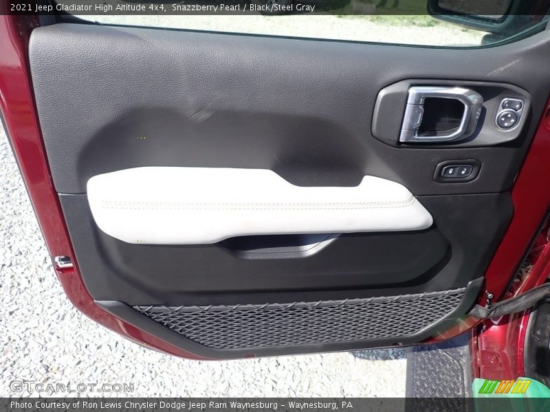 Snazzberry Pearl / Black/Steel Gray 2021 Jeep Gladiator High Altitude 4x4