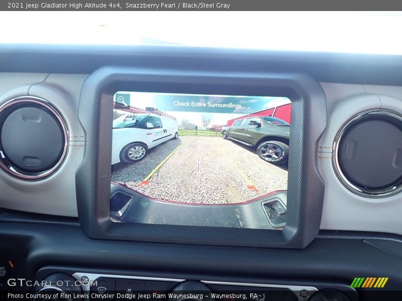 Snazzberry Pearl / Black/Steel Gray 2021 Jeep Gladiator High Altitude 4x4