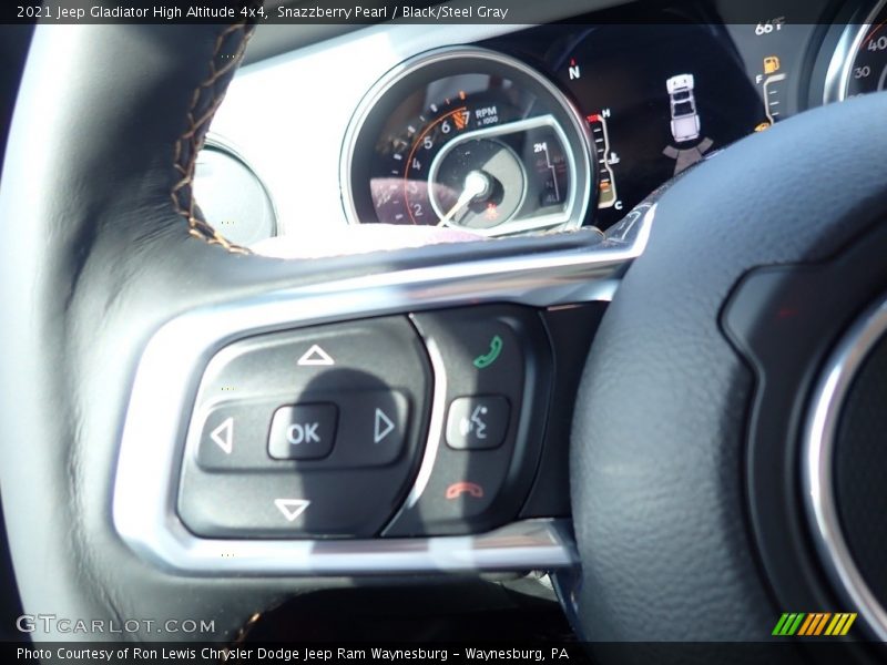 Snazzberry Pearl / Black/Steel Gray 2021 Jeep Gladiator High Altitude 4x4