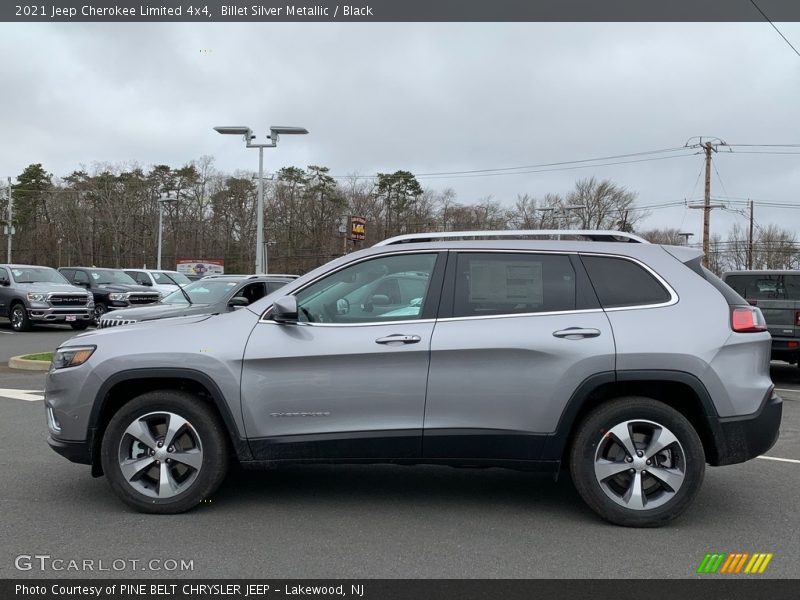  2021 Cherokee Limited 4x4 Billet Silver Metallic