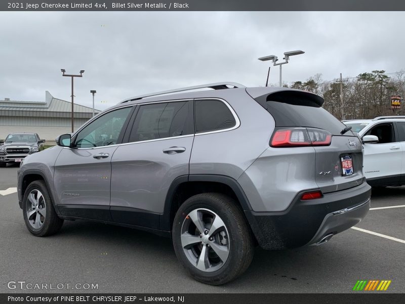 Billet Silver Metallic / Black 2021 Jeep Cherokee Limited 4x4