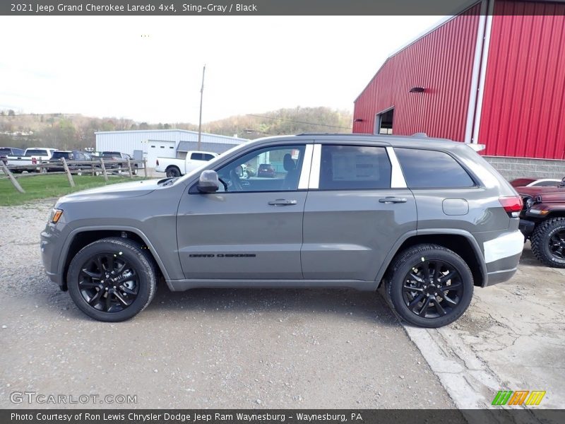 Sting-Gray / Black 2021 Jeep Grand Cherokee Laredo 4x4