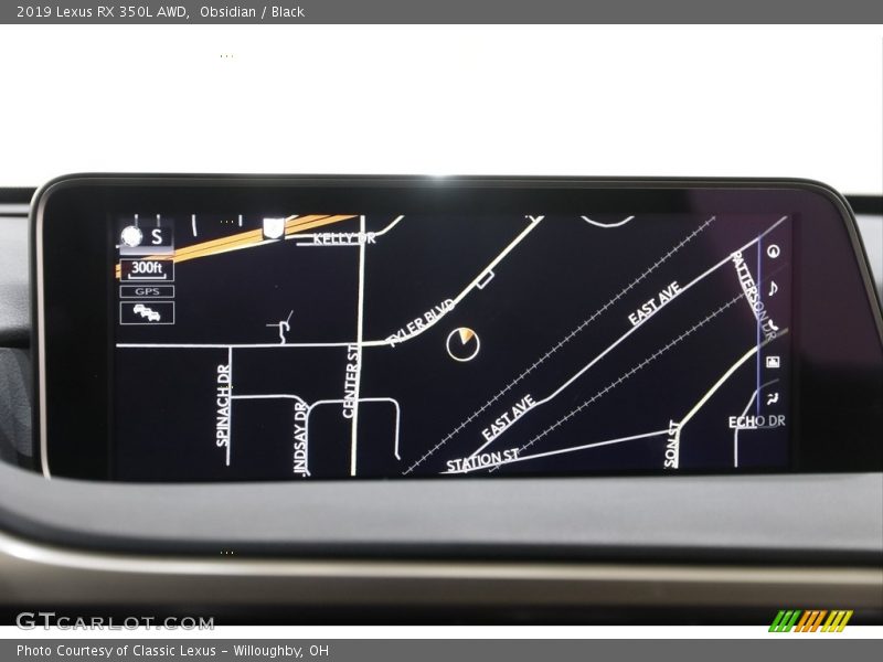 Navigation of 2019 RX 350L AWD