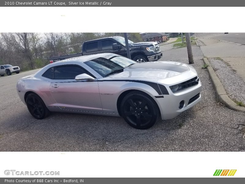 Silver Ice Metallic / Gray 2010 Chevrolet Camaro LT Coupe